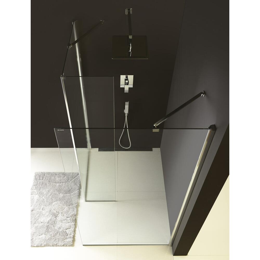 MODULAR SHOWER Seitenwand (B) für Montage an Modul 2, 1000mm, links