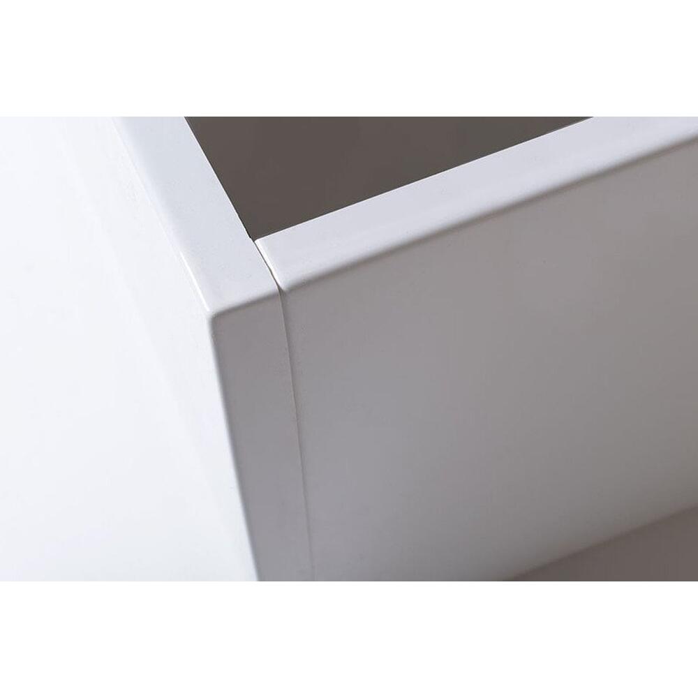 PLAIN 120 Frontschürze 120x59cm, rechts, weiß
