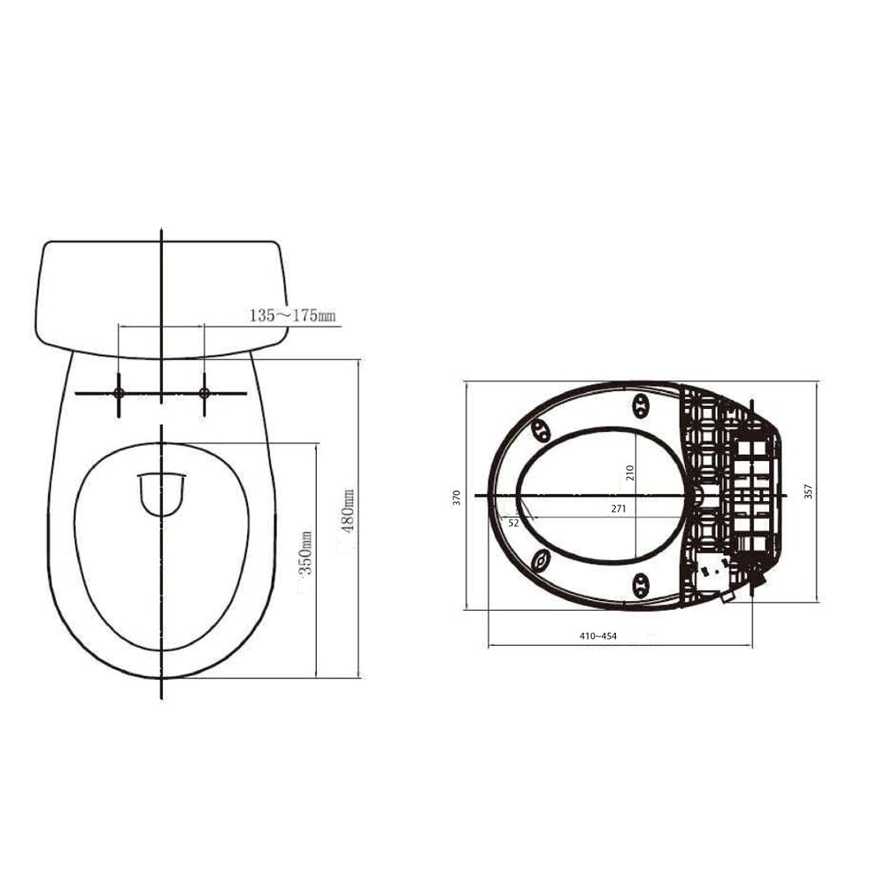 CLEAN STAR Bidet--WC Aufsatz