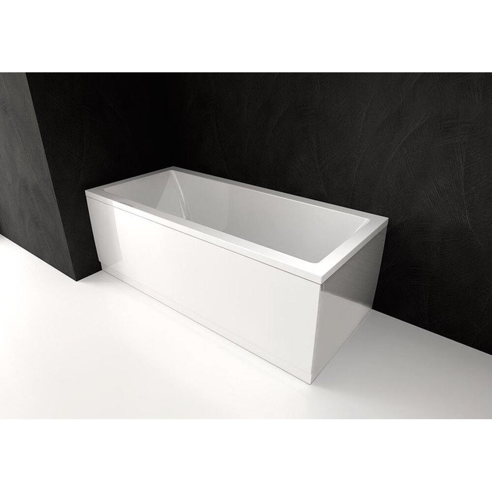 PLAIN 140 Frontschürze 140x59cm, links, weiß