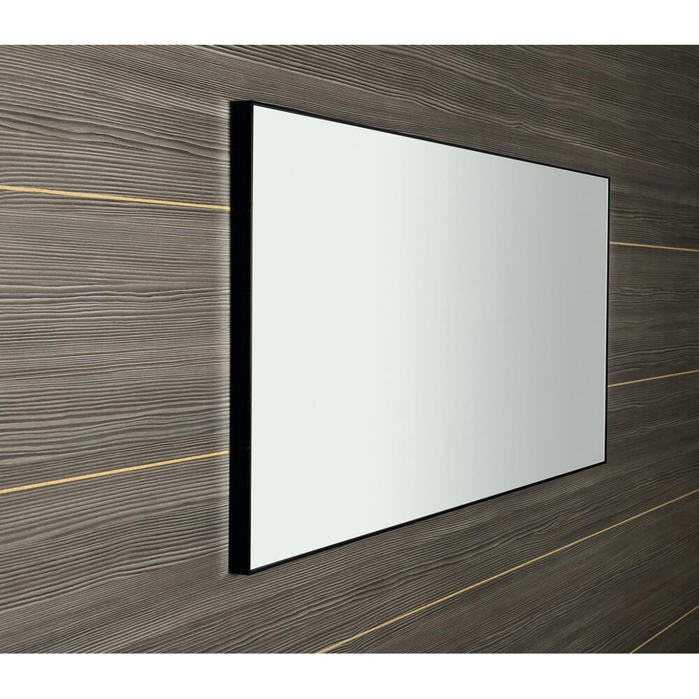 AROWANA Spiegel mit Rahmen, 1200x600mm, schwarz
