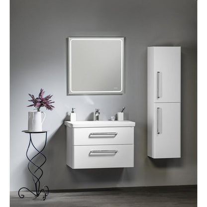 THEIA Unterschrank 75,6x50x44,2cm, 2xSchublade, weiß