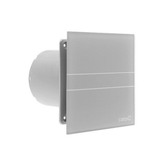 E-100 GS Axial-Badlüfter, 8W, Rohrleitung 100mm, Silber