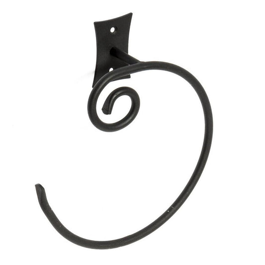 REBECCA Handtuchhalter offen, Schwarz
