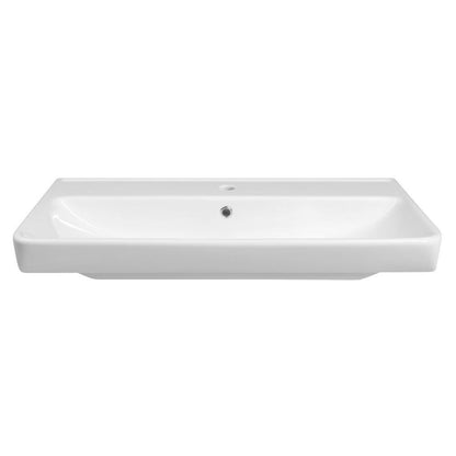 NEON Keramik-Waschtisch 80x41,5cm, weiss