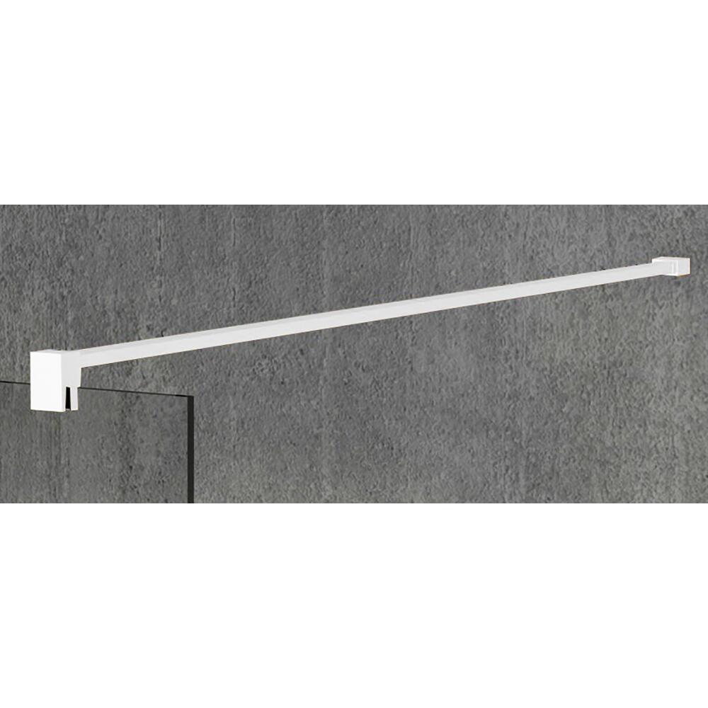 VARIO Eckstütze für Duschabtrennungen 1400mm, weiss matt