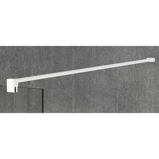 VARIO Eckstütze für Duschabtrennungen 1400mm, weiss matt