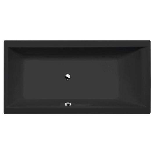 CLEO Rechteckwanne 180x90x48cm, schwarz matt