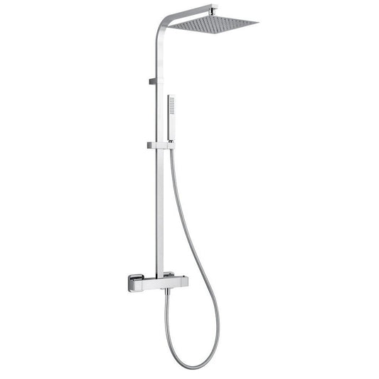 DIMY Duschsäule mit Thermostat-Armatur, Chrom