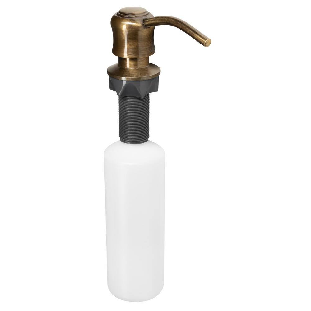 Einbau-Seifenspender, Retro-Stil, bronze