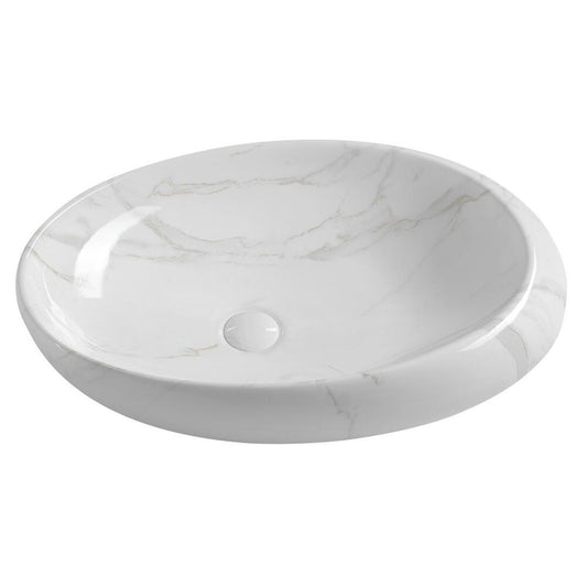 DALMA Keramik-Waschtisch 68x44 cm, carrara