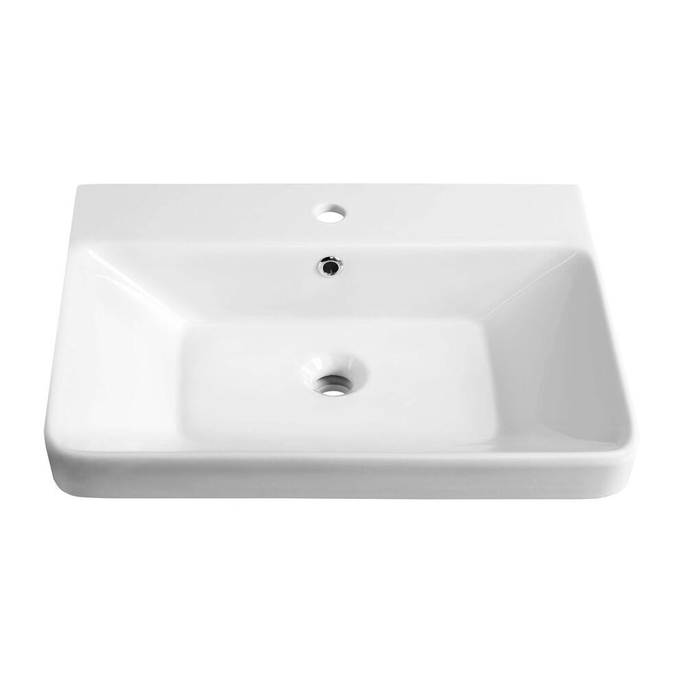 THALIE 60 Keramik-Waschtisch 60x46cm, weiss