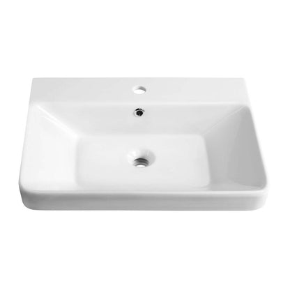 THALIE 60 Keramik-Waschtisch 60x46cm, weiss