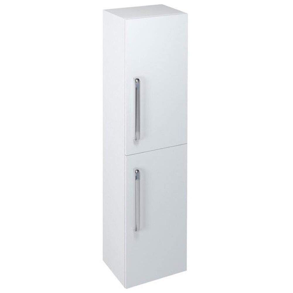 THEIA Hochschrank 35x138x30cm, 2x Tür, links/rechts, weiß