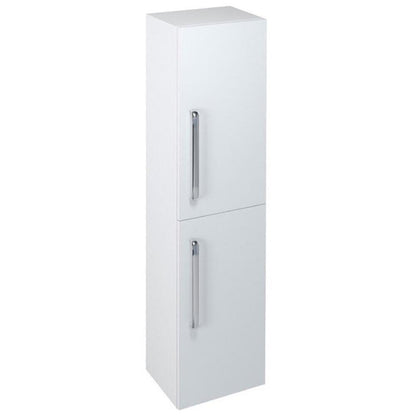 THEIA Hochschrank 35x138x30cm, 2x Tür, links/rechts, weiß