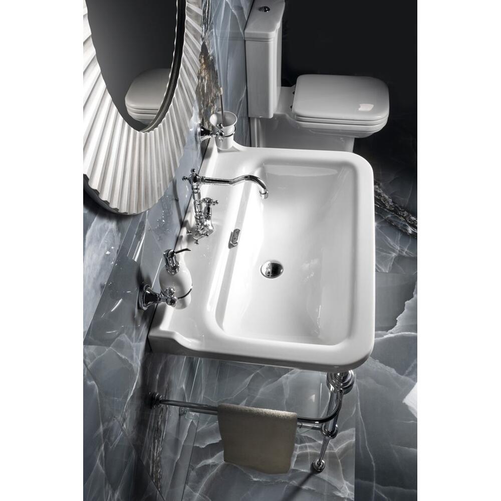 WALDORF Keramik-Waschtisch 80x55cm, weiß