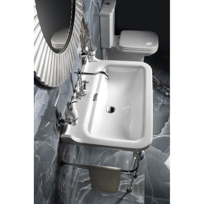 WALDORF Keramik-Waschtisch 80x55cm, weiß