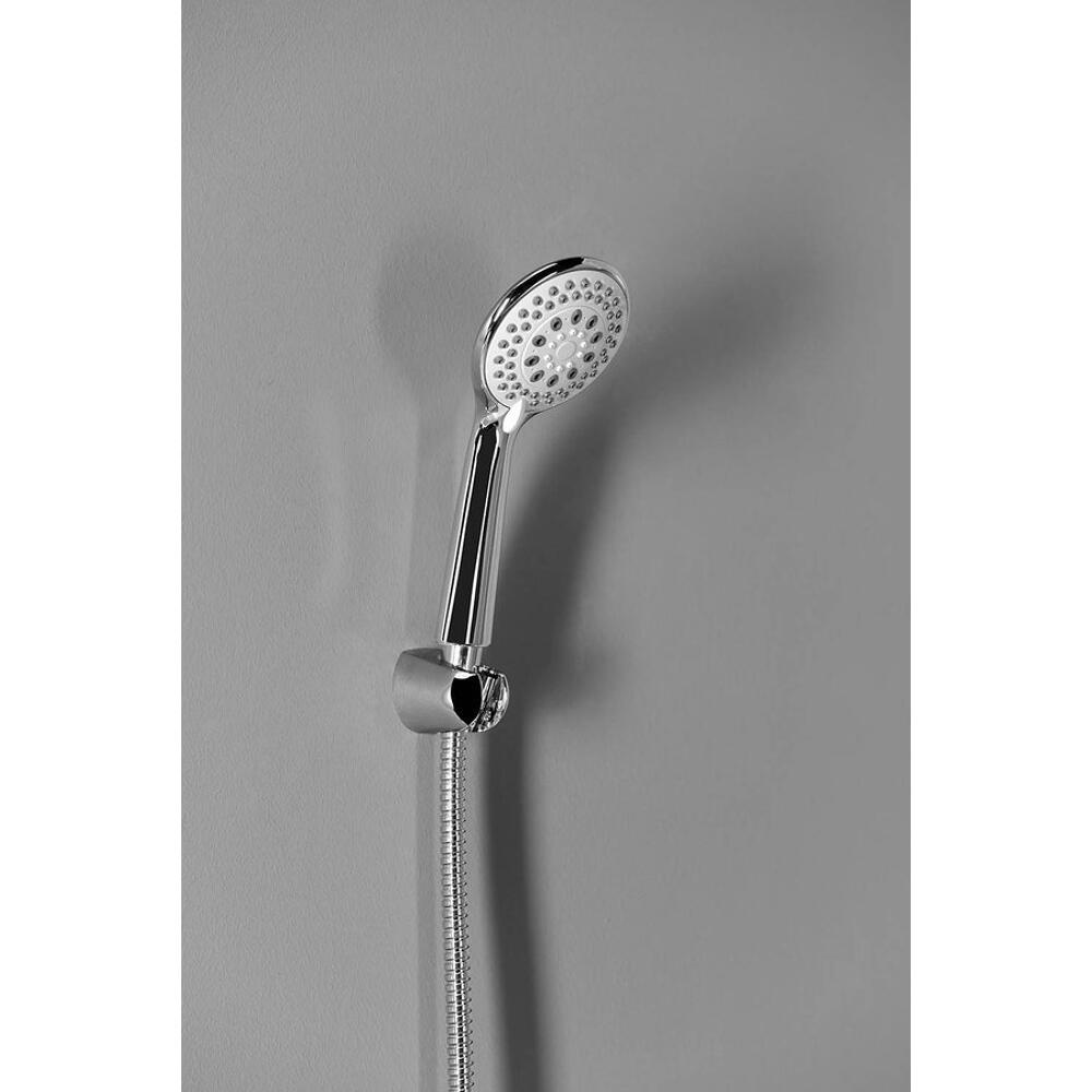Handbrause, 3 Funktionen, Durchmesser 100mm, Chrom