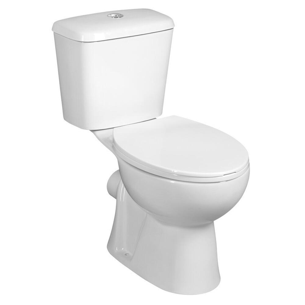 JOSE Kombi-WC, Abgang waagerecht, weiß