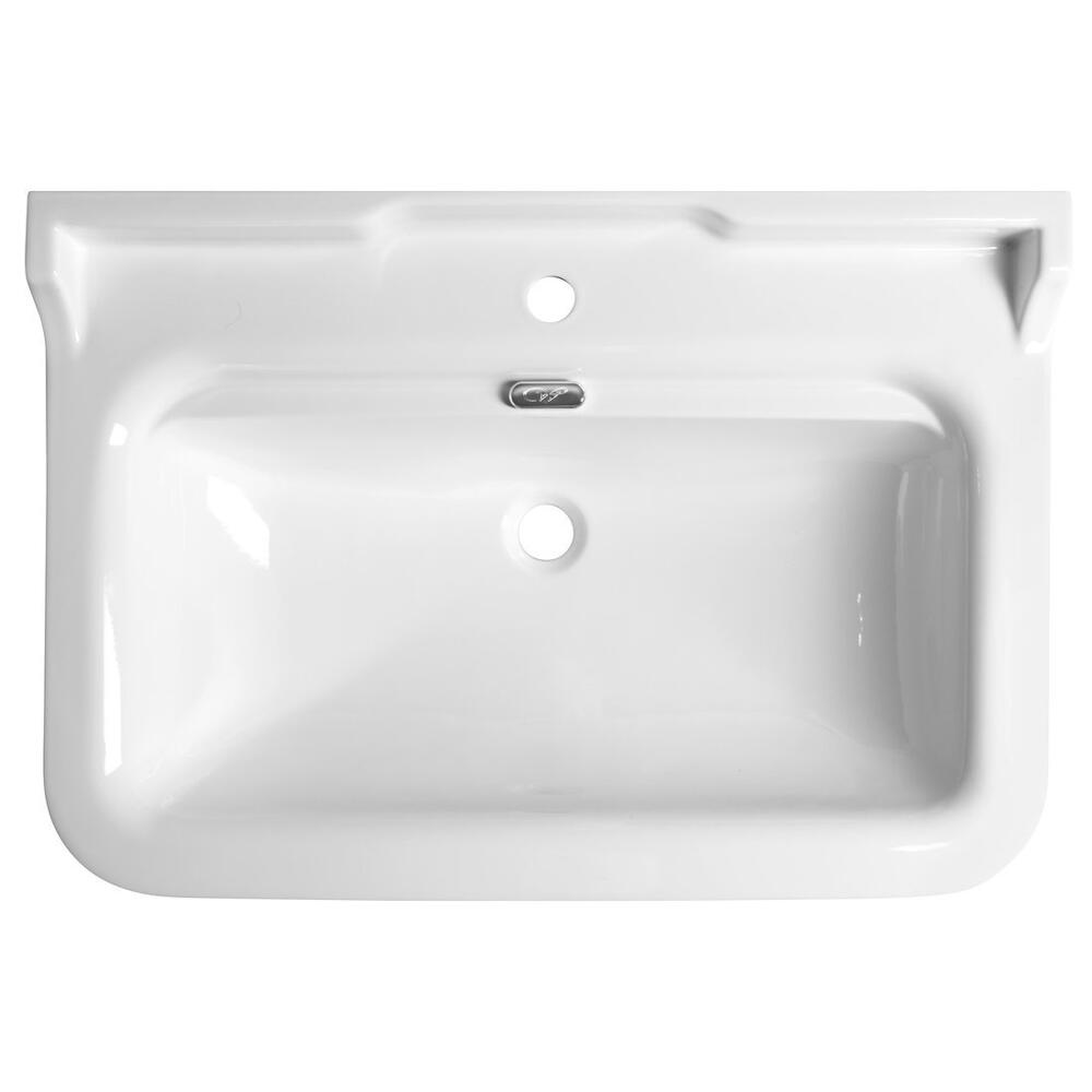 WALDORF Keramik-Waschtisch 80x55cm, weiß