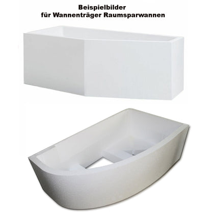 Styroporträger für Raumsparwannen
