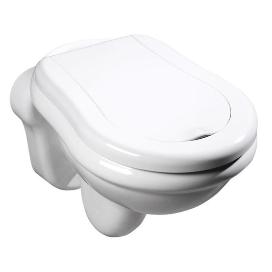 RETRO Hänge-WC, 38x52cm, weiß