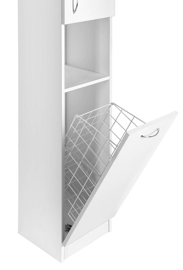 SIMPLEX ECO Hochschrank mit Wäschekorb 30x180x30cm
