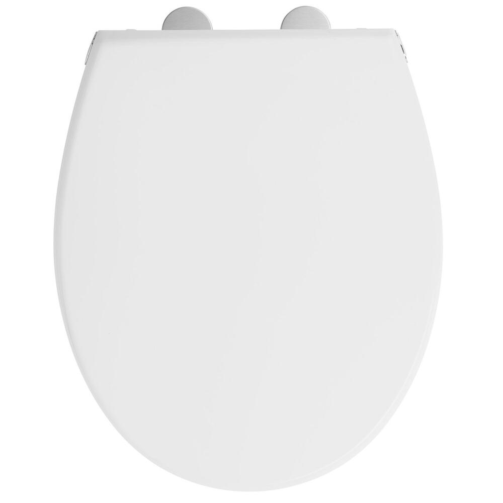 PHARO WC-Sitz mit LED-Licht, Soft Close, Easy Take, Weiß