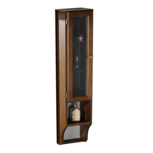 RETRO Schrank zum Spiegel 25x115x20cm, Buche, links