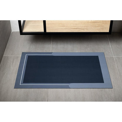 Badematte 50x80cm, saugfähig, Blau