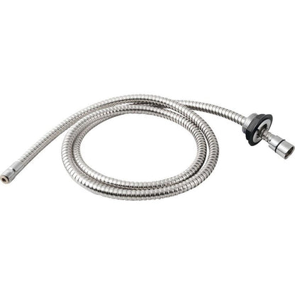 Durchführung rund, inkl. Schlauch F1/2"-M3/8", Chrom