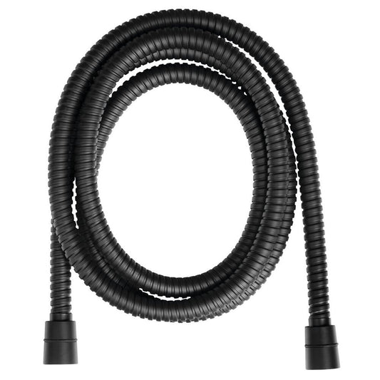 POWERFLEX Metall-Duschschlauch, 200cm, Schwarz matt