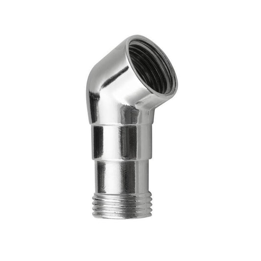 Duschschlauch-Passstück, für Badewanne, 1/2", Messing/Chrom