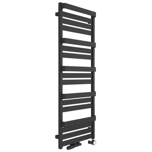 MARILENA Badheizkörper 500x1370mm,600W, Schwarz matt