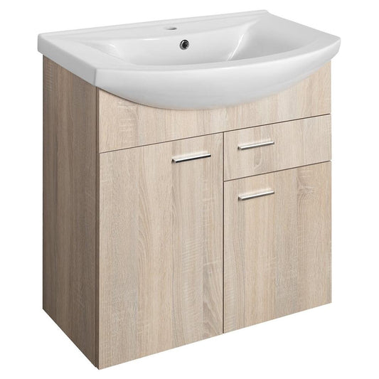 ZOJA Unterschrank 71,5x74x34cm, Platineiche