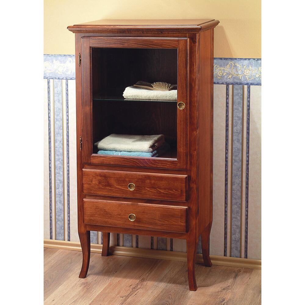 RETRO Schrank 60x120x38cm, Buche, links