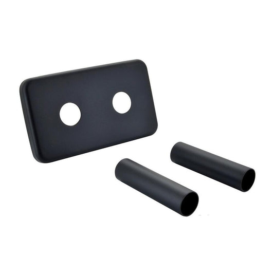 Deckenrosette zum Anschlussset TWIN, schwarz matt