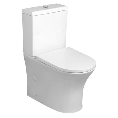 LEON  Kombi-WC, spülrandlos, Abgang senkrecht/waagerecht, weiß