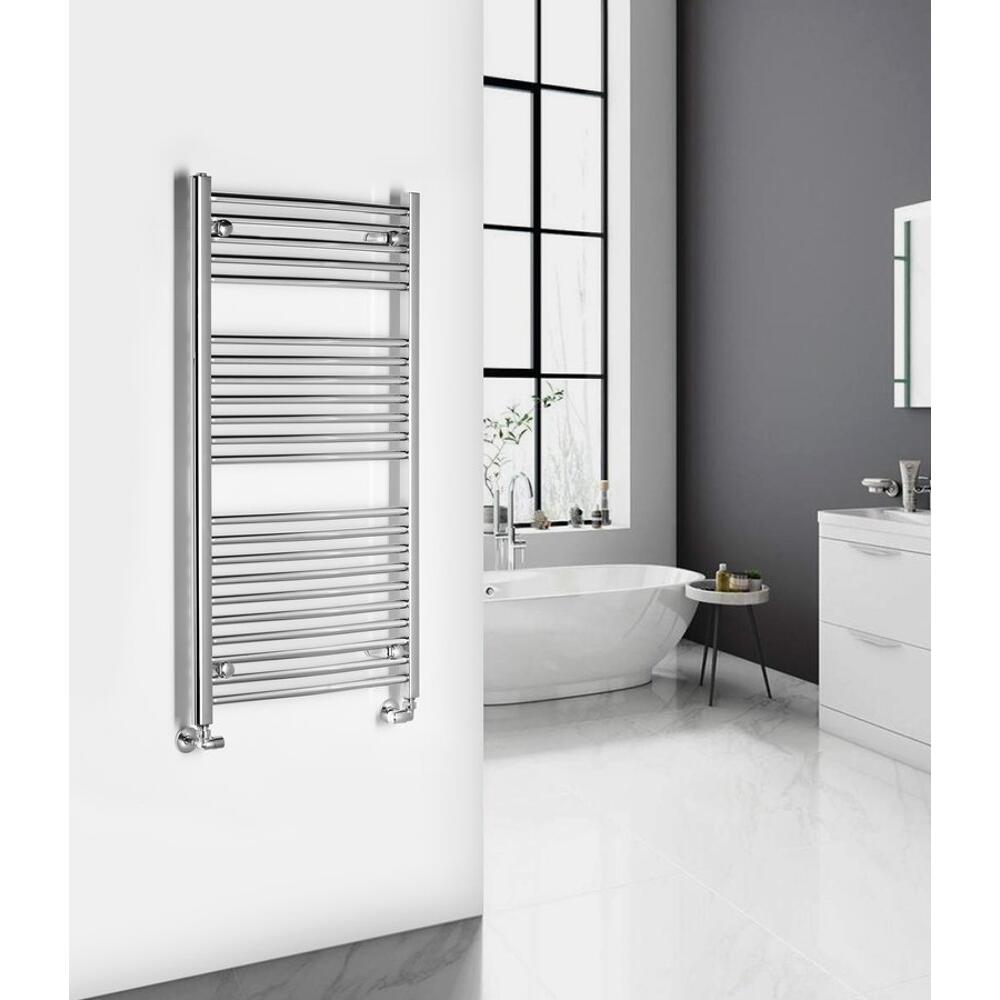 ALYA Badheizkörper gebogen 600x1110mm, 500W,Chrom