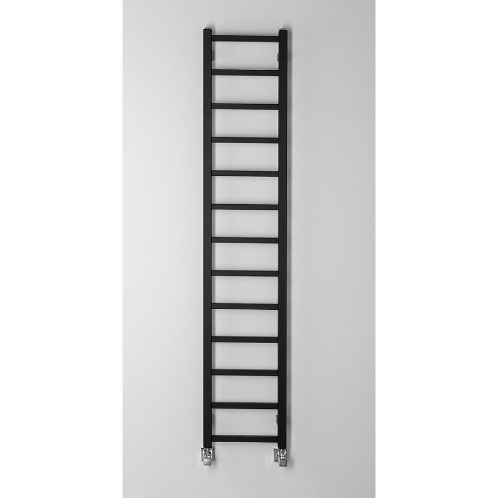 METRO LIGHT Badheizkörper 300x1500 mm, 300W,Schwarz matt