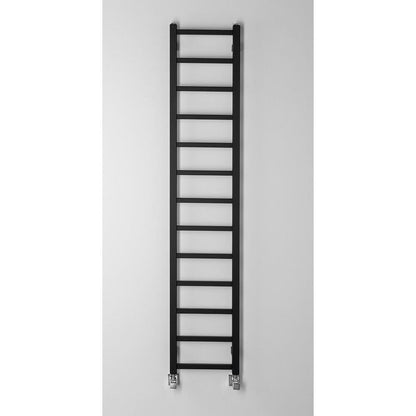 METRO LIGHT Badheizkörper 300x1500 mm, 300W,Schwarz matt