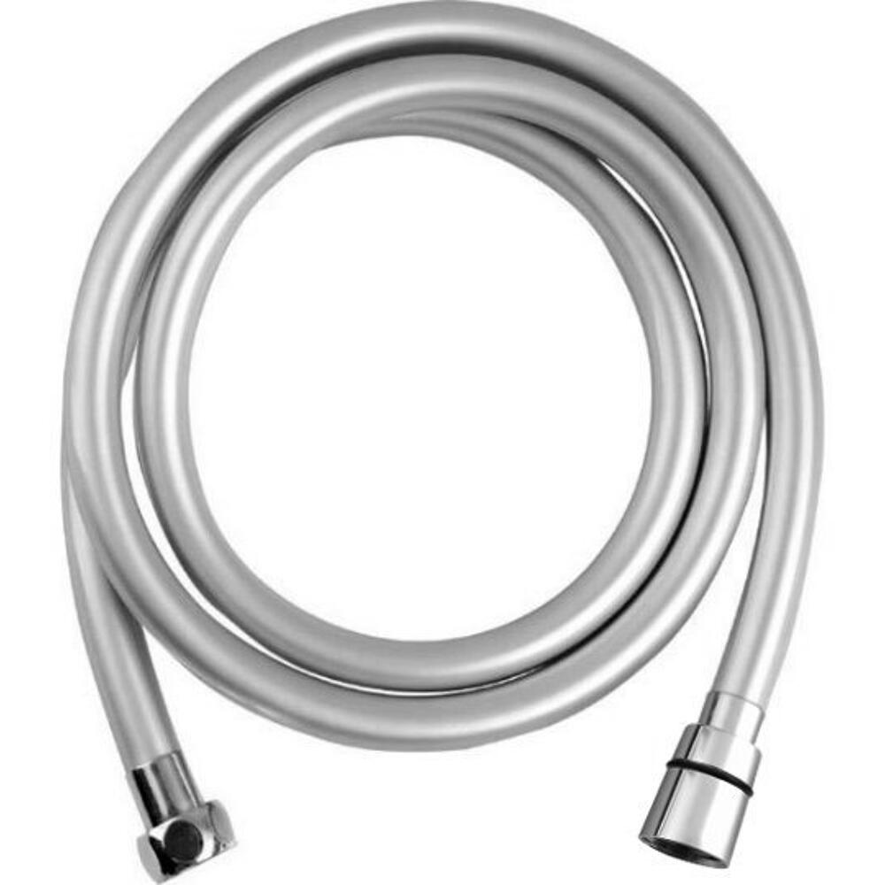 SOFTFLEX Plastik-Duschschlauch, 200cm, Metallic-Silber/chrom