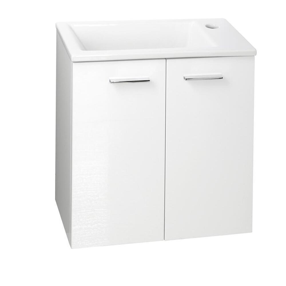 ZUNO 50 Keramik-Waschtisch 50x25cm, weiss