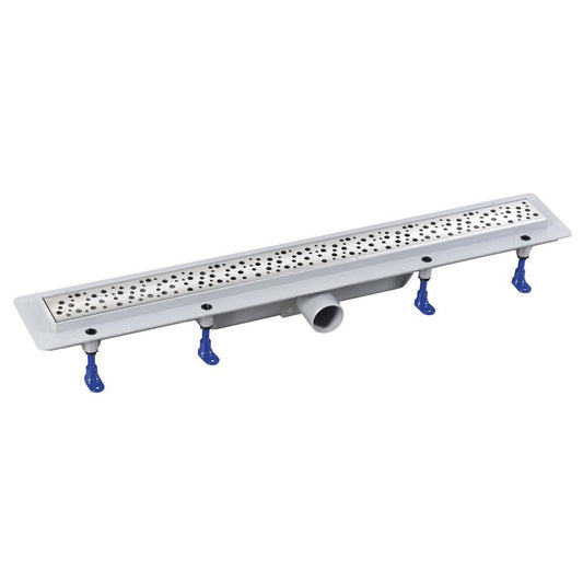 MARMI Bodenrinne mit Rost aus Edelstahl, L-810, DN50