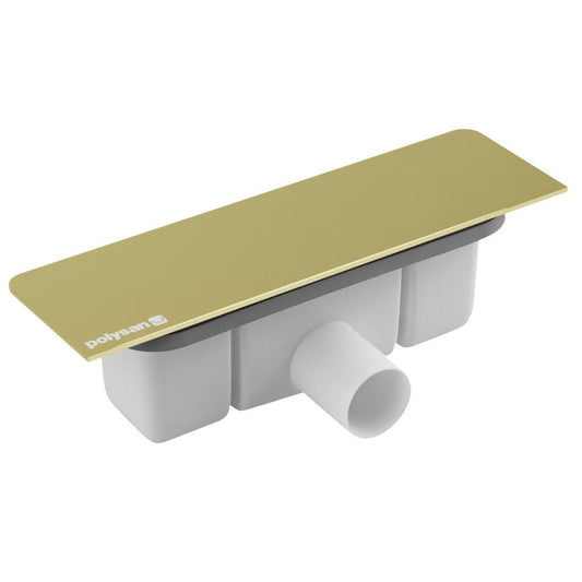 KAZUKO Duschwannensiphon, Ø 90mm, DN40, gold