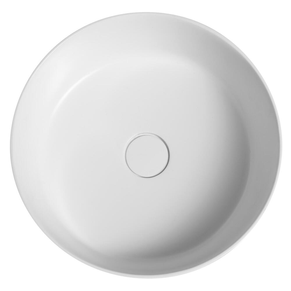 THIN Waschtisch Ø38 cm, Weiß matt