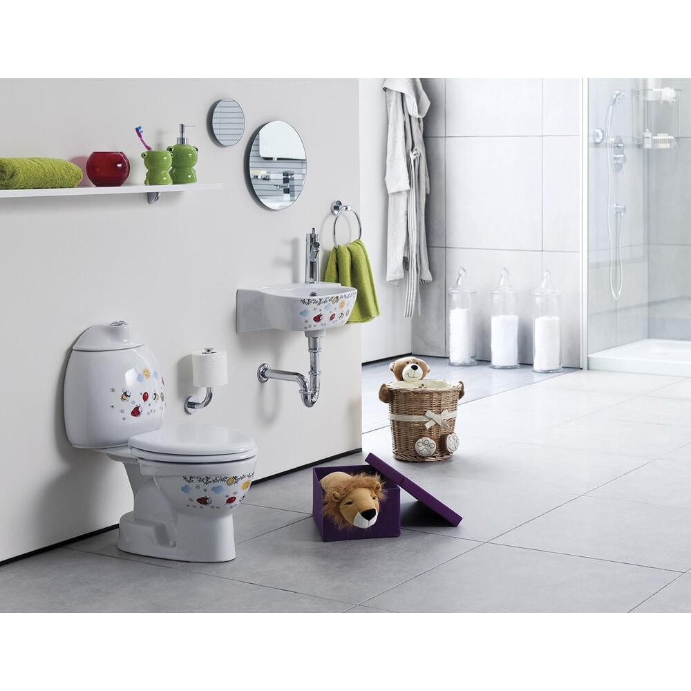 KID Keramik Kind-Handwaschbecken, 39x29cm, mit Farbdruck