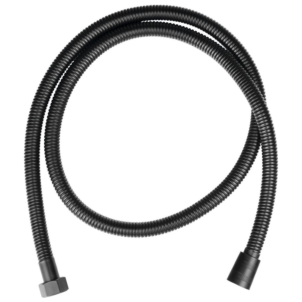 POWERFLEX Metall-Duschschlauch, 120cm, Schwarz matt
