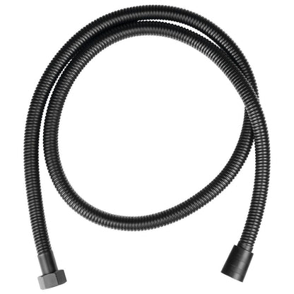 POWERFLEX Metall-Duschschlauch, 120cm, Schwarz matt