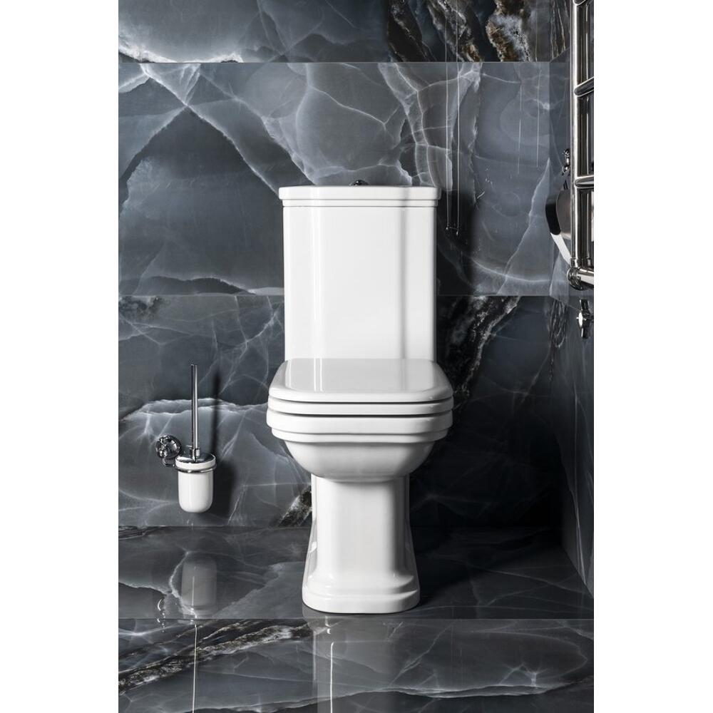 NEVIS WC-Bürste, Keramik, Chrom